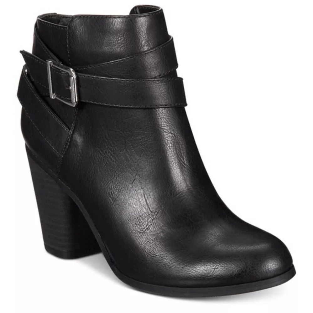 Material Girl Lexia Block Heel Booties, 10